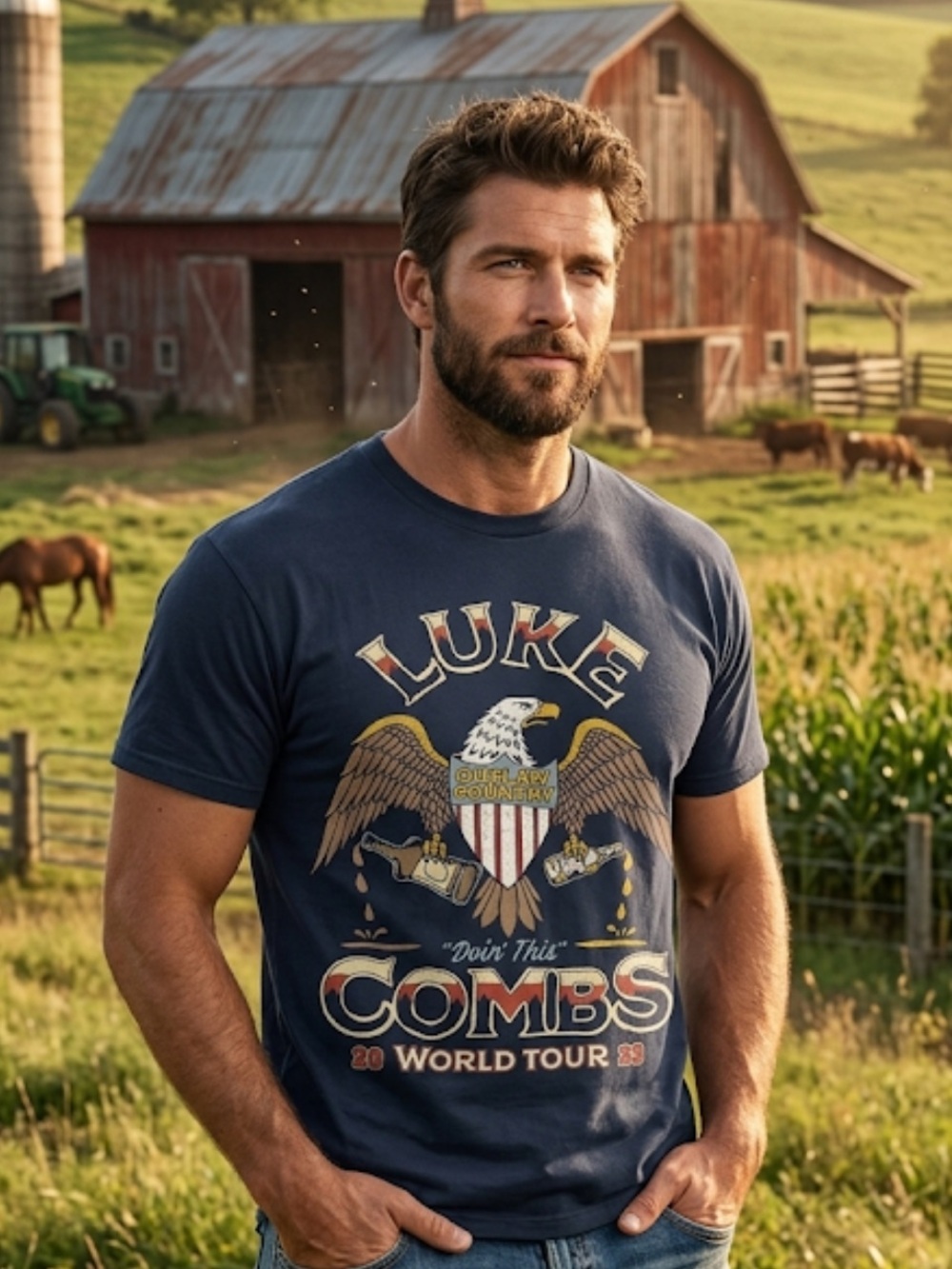 Luke Combs "Doin' This" World Tour Shirt